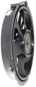 Replacement 4-Piece Kit Driver and Passenger Side Radiator and A/C Condenser Fan, includes Radiator Support - Image 5