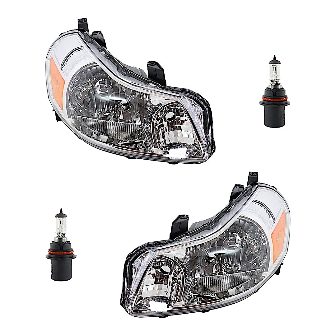 kit-041423-127_1.jpg Replacement 4-Piece Kit Halogen Headlights, With bulb(s), Includes (2) Headlight and (2) Headlight Bulb - Image 1