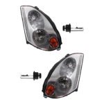 Replacement 4-Piece Kit HID/Xenon Headlights, With bulb(s), Coupe, Includes (2) Headlight and (2) Headlight Bulb