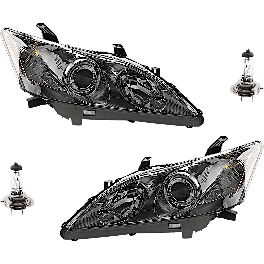 kit-041423-347_1.png Replacement 4-Piece Kit Halogen Headlights, With bulb(s), Includes (2) Headlight and (2) Headlight Bulb - Image 1