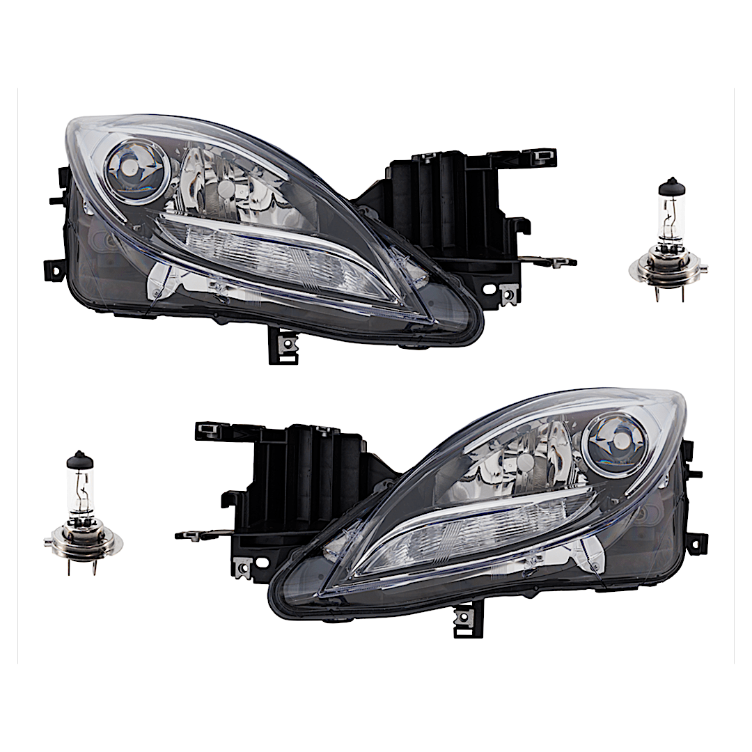kit-041423-62_1.png Replacement 4-Piece Kit Halogen Headlights, With bulb(s), Includes (2) Headlight and (2) Headlight Bulb - Image 1