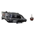 Replacement 2-Piece Kit, Passenger Side Halogen Headlight, With bulb(s), OE Replacement, CAPA Certified, Includes (1) Headlight and (1) Headlight Bulb