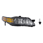 Replacement 2-Piece Kit HID/Xenon Headlights, With bulb(s), Includes (1) Headlight and (1) Headlight Bulb