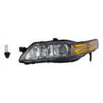 Replacement 2-Piece Kit HID/Xenon Headlights, With bulb(s), Includes (1) Headlight and (1) Headlight Bulb