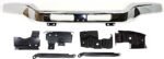 Replacement 7-Piece Kit, Front Bumper, Chrome, Includes (1) Bumper and (6) Bumper Bracket