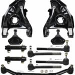 TrueDrive 11-Piece Kit Front, Driver and Passenger Side, Lower Control Arm Kit, Includes (2) Ball Joint, (1) Center Link, (2) Control Arm, (2) Tie Rod Adjusting Sleeve, and (4) Tie Rod End