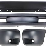 Replacement 4-Piece Kit, Front Bumper, Primed, Includes (1) Bumper, (2) Bumper End, and (1) Valance