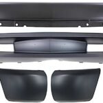 Replacement 4-Piece Kit, Front Bumper, Primed, Includes (1) Bumper, (2) Bumper End, and (1) Valance
