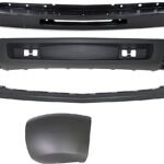 Replacement 4-Piece Kit, Front Bumper, Primed, Includes (1) Bumper, (1) Bumper End, and (2) Valance