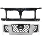 JC Whitney 2-Piece Kit Radiator Support Assembly, 4.0L, 6Cyl Includes (1) Grille Assembly and (1) Radiator Support