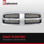 Replacement 7-Piece Kit, Grille Chrome, Includes (1) Bumper, (1) Grille, (2) Headlight, (1) Hood, and (2) Valance - Image 22