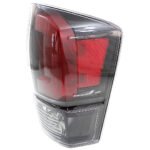 Replacement 4-Piece Kit Driver and Passenger Side Halogen Tail Light, With bulb(s), Includes (2) Bumper End and (2) Tail Light - Image 14