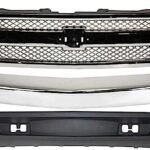 Replacement 7-Piece Kit, Grille Chrome, Includes (1) Bumper, (2) Bumper End, (1) Grille, (2) Headlight, and (1) Valance