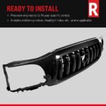 Replacement 7-Piece Kit, Grille Chrome, Includes (1) Bumper, (2) Bumper End, (1) Grille, (2) Headlight, and (1) Valance - Image 22