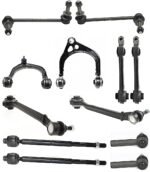 TrueDrive 12-Piece Kit Front, Driver and Passenger Side, Upper and Lower, Forward and Rearward Control Arm Kit, Sedan, RWD, Change Left & Right at Same Time, Standard Design, Without Police Package