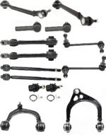 TrueDrive 14-Piece Kit Front, Driver and Passenger Side, Upper and Lower, Forward and Rearward Control Arm Kit, Sedan, RWD, Change Left & Right at Same Time, Non-Adjustable Type