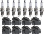 DriveWire 16-Piece Kit Ignition Coil, 8 Cylinder, 5.7 Liter Engine, Includes (8) Ignition Coil and (8) Spark Plug