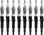 DriveWire 16-Piece Kit Ignition Coil, 8 Cylinder, 4.4/4.8 Liter Engine, Includes (8) Ignition Coil and (8) Spark Plug