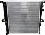 Replacement 3-Piece Kit Radiator, 2.3L Engine, Aluminum Core, Plastic Tank, includes Coolant Reservoir and Thermostat - Image 2