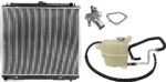Replacement 3-Piece Kit Radiator, 4.0L Engine, Aluminum Core, Plastic Tank, GAS, includes Coolant Reservoir and Thermostat