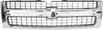 Replacement 9-Piece Kit Grille Chrome Shell with Textured Black Insert, Includes (1) Bumper, (4) Bumper End, (2) Fog Light, (1) Grille, and (1) Valance - Image 17