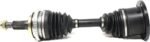 TrueDrive 8-Piece Kit Front, Driver and Passenger Side Axle Assembly, Four Wheel Drive, Includes Brake Discs, Brake Pad Sets, and Control Arms - Image 2