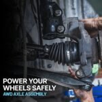 TrueDrive 8-Piece Kit Front, Driver and Passenger Side Axle Assembly, Four Wheel Drive, Includes Brake Discs, Brake Pad Sets, and Control Arms - Image 15