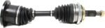 TrueDrive 8-Piece Kit Front, Driver and Passenger Side Axle Assembly, Four Wheel Drive, includes Brake Discs, Brake Pad Set, and Control Arms - Image 4