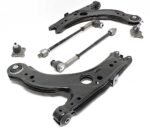 TrueDrive 6-Piece Kit Front, Driver and Passenger Side, Lower Control Arms, Includes (2) Axle Assembly, (2) Brake Disc, (1) Brake Pad Set, and (1) Control Arm - Image 7