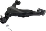 TrueDrive 7-Piece Kit Front, Driver and Passenger Side, Lower Control Arm, 4WD, Includes (2) Axle Assembly, (2) Brake Disc, (1) Brake Pad Set, and (2) Control Arm - Image 4