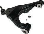 TrueDrive 9-Piece Kit Front, Driver and Passenger Side, Upper and Lower Control Arm, 4WD, Includes (2) Axle Assembly, (2) Brake Disc, (1) Brake Pad Set, and (4) Control Arm - Image 4