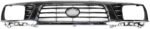 Replacement 7-Piece Kit Grille Chrome Shell with Painted Black Insert, Four Wheel Drive, Includes (2) Corner Light, (1) Grille, (2) Headlight, and (2) Headlight Filler - Image 9