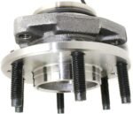 TrueDrive 2-Wheel Set Front, Driver and Passenger Side Wheel Hub with Axle Assembly, Ball Joints, and Control Arms - Image 16