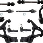 TrueDrive 10-Piece Kit Front, Driver and Passenger Side, Upper and Lower Control Arm, includes (1) Sway Bar Link, (3) Control Arm and (3) Control Arm