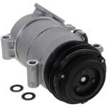DriveMotive 2-Piece Kit A/C Compressor Kit, Includes A/C Compressor and A/C Service Kit (A/C Accumulator, A/C Expansion Valve, A/C Orifice Tube and A/C O-Ring and Gasket Seal Kit), One Bolts to mount the Hoses - Image 2