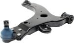 TrueDrive 12-Piece Kit Front, Driver and Passenger Side Suspension with Control Arms, Loaded Strut, Sway Bar Links, Tie Rod Ends and Wheel Hubs, For Models with 24mm Bar Diameter - Image 12