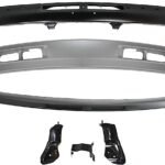 Replacement 6-Piece Kit, Front Bumper, Primed, Includes (1) Bumper, (3) Bumper Bracket, (1) Bumper Trim, and (1) Valance