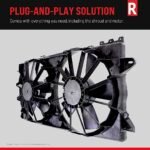 Replacement 5-Piece Kit Radiator Fan - Includes Radiator, Radiator Cap, Radiator Fan, Radiator Support, and Radiator Support Cover - Image 20