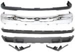 Replacement 6-Piece Kit, Front, Upper Primed Bumper Cover, Includes (1) Bumper, (1) Bumper Cover, (2) Bumper Trim, and (2) Valance