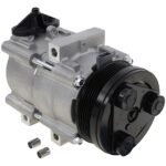 DriveMotive 3-Piece Kit A/C Compressor, 6-Groove Pulley, includes A/C Condenser, and A/C Service Kit (A/C Accumulator, A/C Orifice Tube, and A/C O-Ring and Gasket Seal Kit) - Image 9
