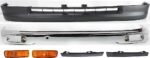 Replacement 6-Piece Kit, Front Bumper, Fleetside, RWD, Chrome, Includes (1) Bumper, (2) Headlight Filler, (2) Turn Signal Light, and (1) Valance
