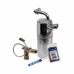DriveMotive 3-Piece Kit A/C Compressor, 6-Groove Pulley, includes A/C Condenser, and A/C Service Kit (A/C Accumulator, A/C Orifice Tube, and A/C O-Ring and Gasket Seal Kit) - Image 2
