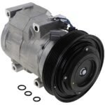DriveMotive 3-Piece Kit A/C Compressor with A/C Condenser, and A/C Service Kit (A/C Expansion Valve, A/C O-Ring and Gasket Seal Kit, and Drier Desiccant Element), 6-Groove Pulley - Image 5