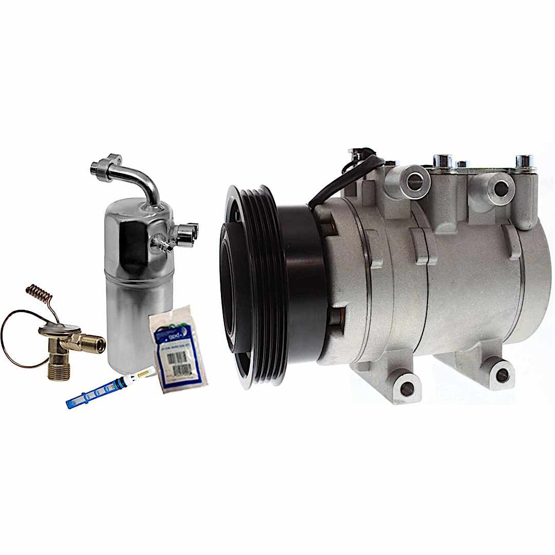 kit-061921-430_1.jpg DriveMotive 2-Piece Kit A/C Compressor Kit, includes A/C Compressor and A/C Service Kit - Image 1