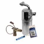 DriveMotive 3-Piece Kit A/C Compressor with A/C Condenser, and A/C Service Kit (A/C Expansion Valve, A/C O-Ring and Gasket Seal Kit, and Drier Desiccant Element), 4-Groove Pulley - Image 12