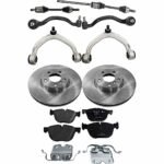 TrueDrive 10-Piece Kit Front Axle Assembly, AWD, includes Brake Discs, Brake Pad Sets, and Control Arms