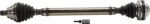 TrueDrive 6-Piece Kit Front, Driver and Passenger Side Control Arm, Wagon, 280mm and 288mm Front Disc, 4-Speed, Automatic Tubular Shaft, includes Axle Assembly, Brake Discs, and Brake Pad Set - Image 5