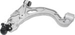 TrueDrive 7-Piece Kit Front, Driver and Passenger Side Control Arm, FWD, includes Axle Assembly, Brake Discs, and Brake Pad Set - Image 9