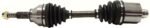 TrueDrive 7-Piece Kit Front, Driver and Passenger Side, Lower Control Arm, FWD, Automatic Transmission, With Rear Disc Brakes, includes Axle Assembly, Brake Discs, and Brake Pad Set - Image 7