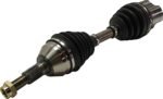 TrueDrive 7-Piece Kit Front, Driver and Passenger Side, Lower Control Arm with Axle Assemblies, Brake Discs, Brake Pad Set, and Control Arms, Automatic Transmission - Image 3